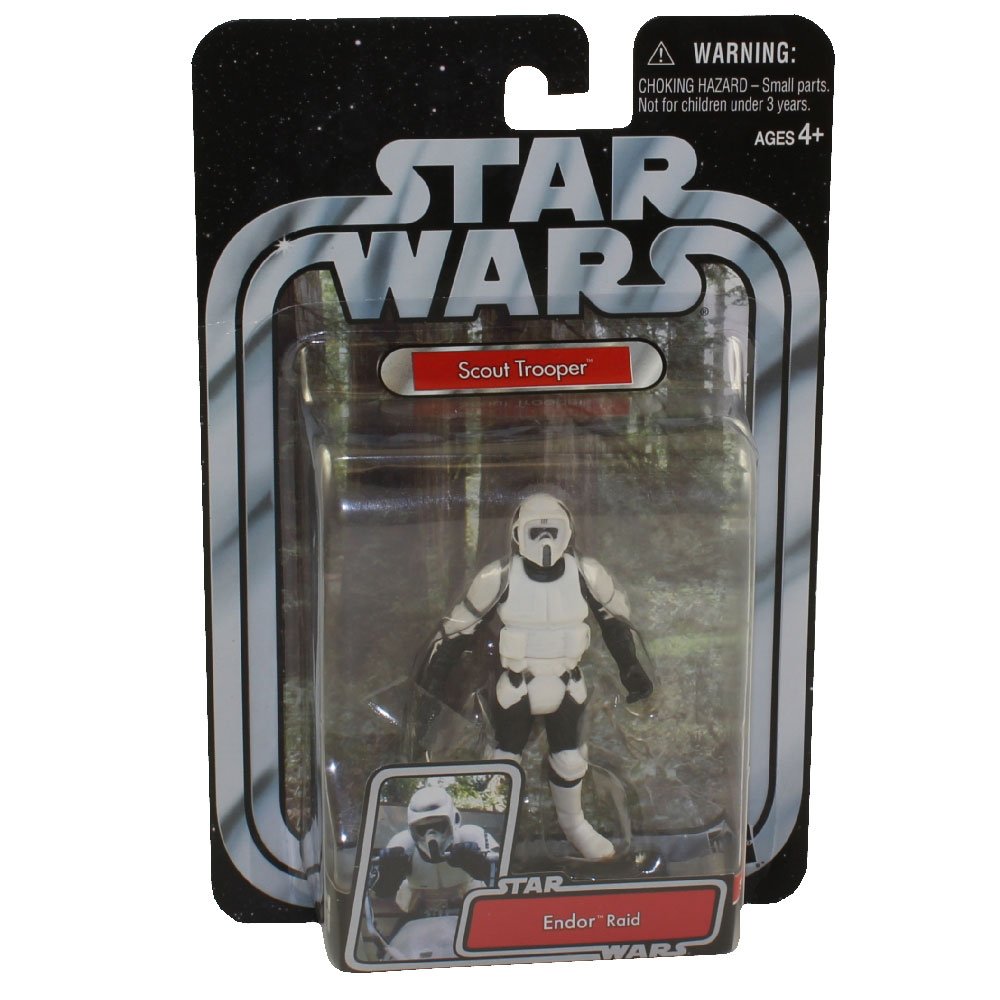 Amazon.com: Star Wars Return of the Jedi #13 Scout Trooper 4-inch